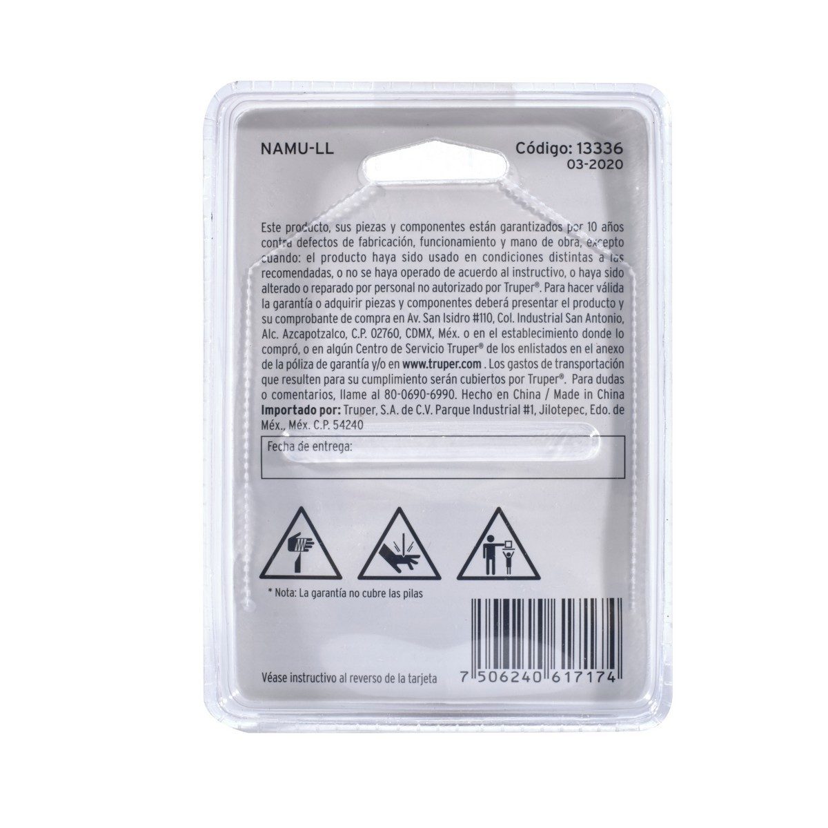 พวงกุญแจอเนกประสงค์ พร้อมไฟ LED ทรูเปอร์ (TRUPER) รุ่น 13336 ทำจากอลูมิเนียมและสแตนเลส