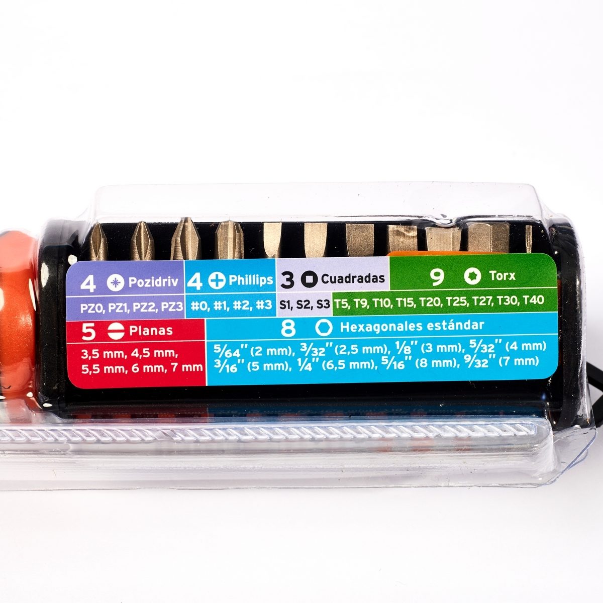 ชุดไขควง และ ดอกไขควง 33 หัว ทรูเปอร์ (TRUPER) รุ่น 13595 ทำจากเหล็กวานาเดียมโครเมี่ยม