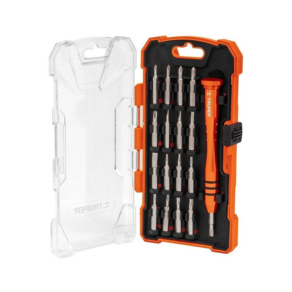 ไขควงงานละเอียด ดอกไขควง 17 หัว ทรูเปอร์ (TRUPER) รุ่น 14159 ทำจากเหล็ก Cr-V ทนทานต่อการสึกหรอมากกว่าเหล็กกล้าคาร์บอน