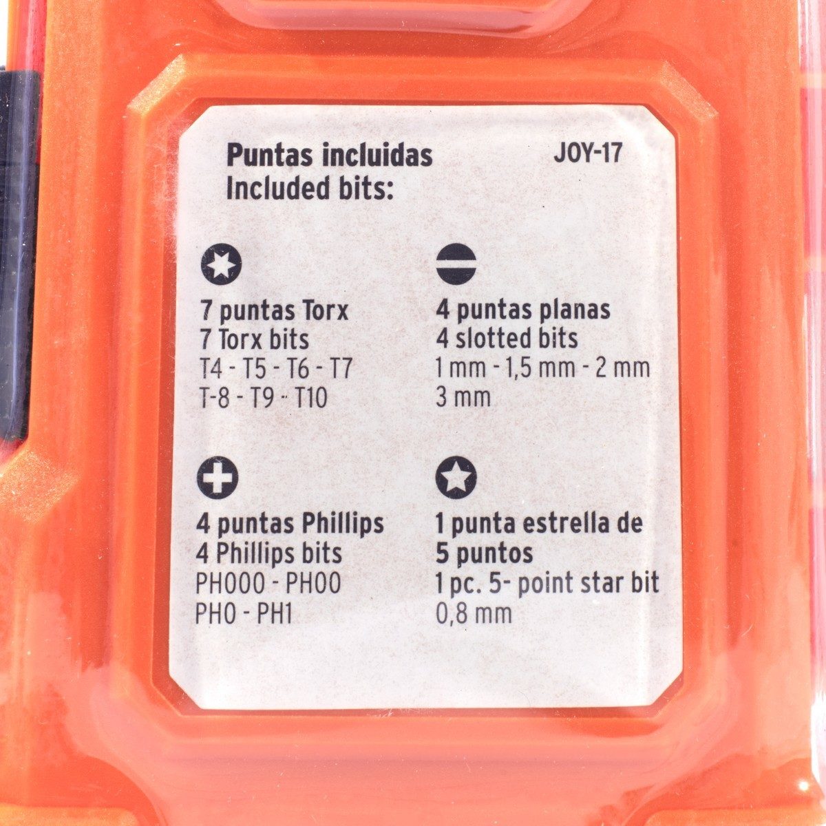 ไขควงงานละเอียด ดอกไขควง 17 หัว ทรูเปอร์ (TRUPER) รุ่น 14159 ทำจากเหล็ก Cr-V ทนทานต่อการสึกหรอมากกว่าเหล็กกล้าคาร์บอน