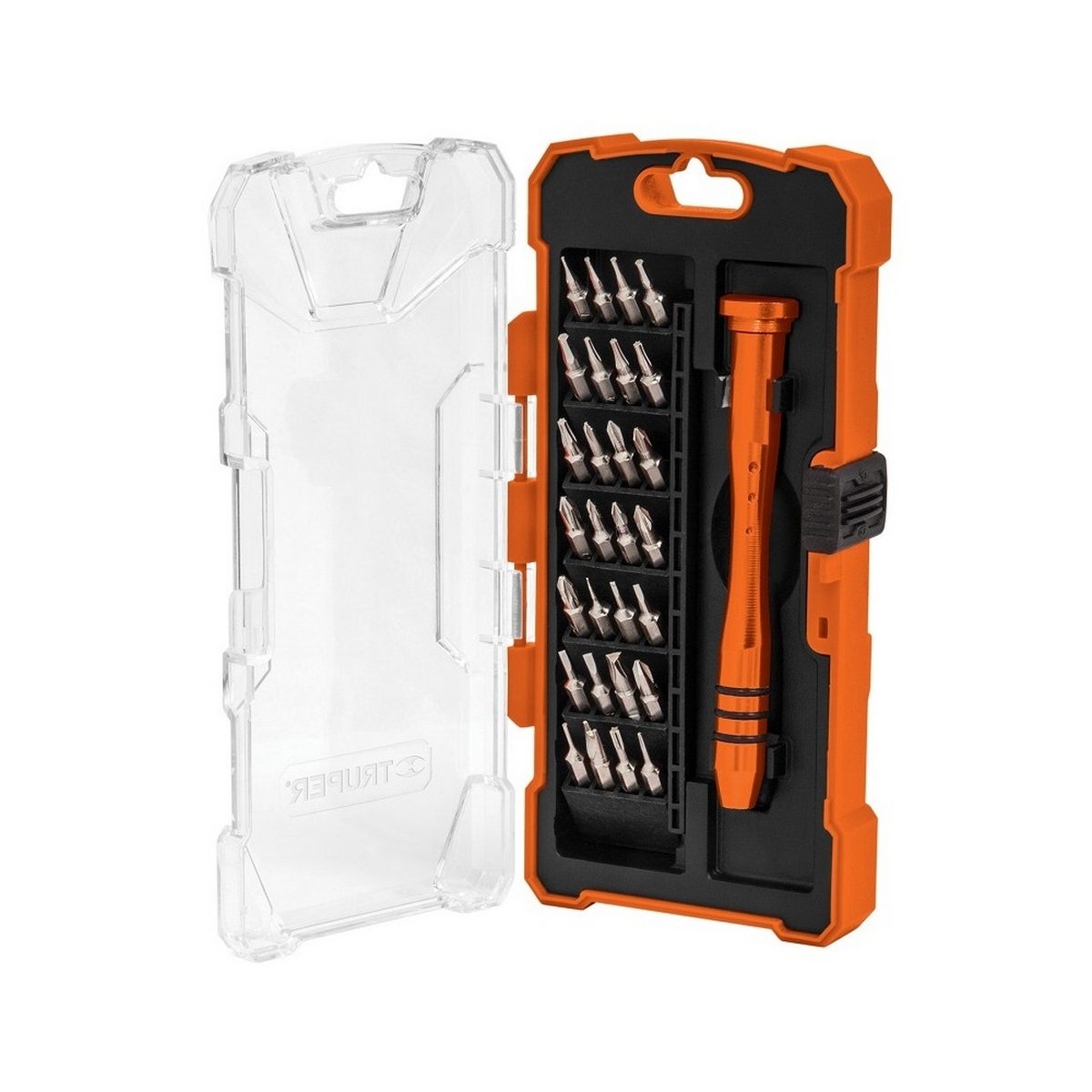 ไขควงงานละเอียด ดอกไขควง 28 หัว ทรูเปอร์ (TRUPER) รุ่น 14160 หลอมเหล็ก Cr-V ด้ามอลูมิเนียม