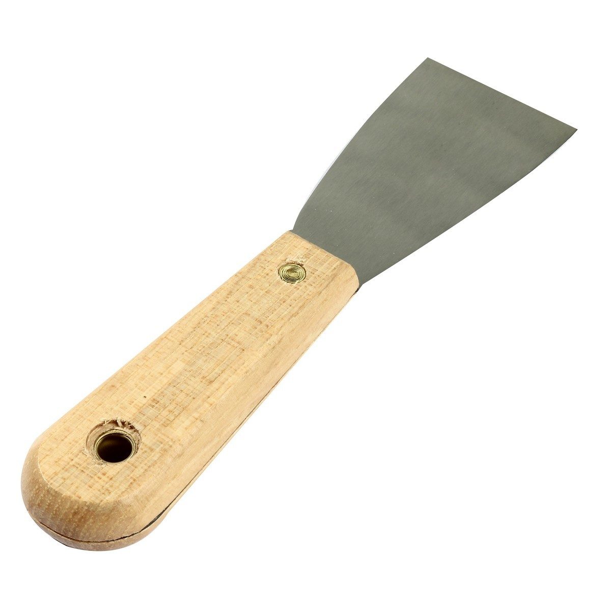 เกียงเหล็กโป้วสี ด้ามไม้ ขนาด 2 นิ้ว ทรูเปอร์ (TRUPER) รุ่น 14448 ใบมีดทำจากเหล็ก กว้าง 2 นิ้ว (51 มม.) ยาว 196 มม.