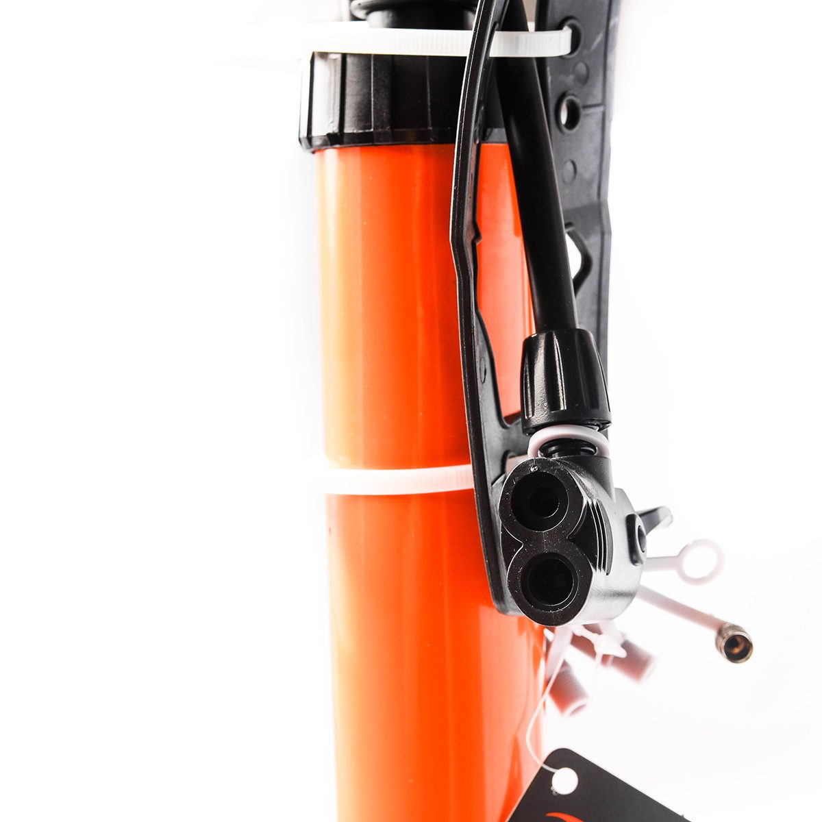 เครื่องสูบลมมือ ทรูเปอร์ (TRUPER) รุ่น 14863 เหมาะสำหรับลมยางของจักรยานยนต์ และ จักรยาน