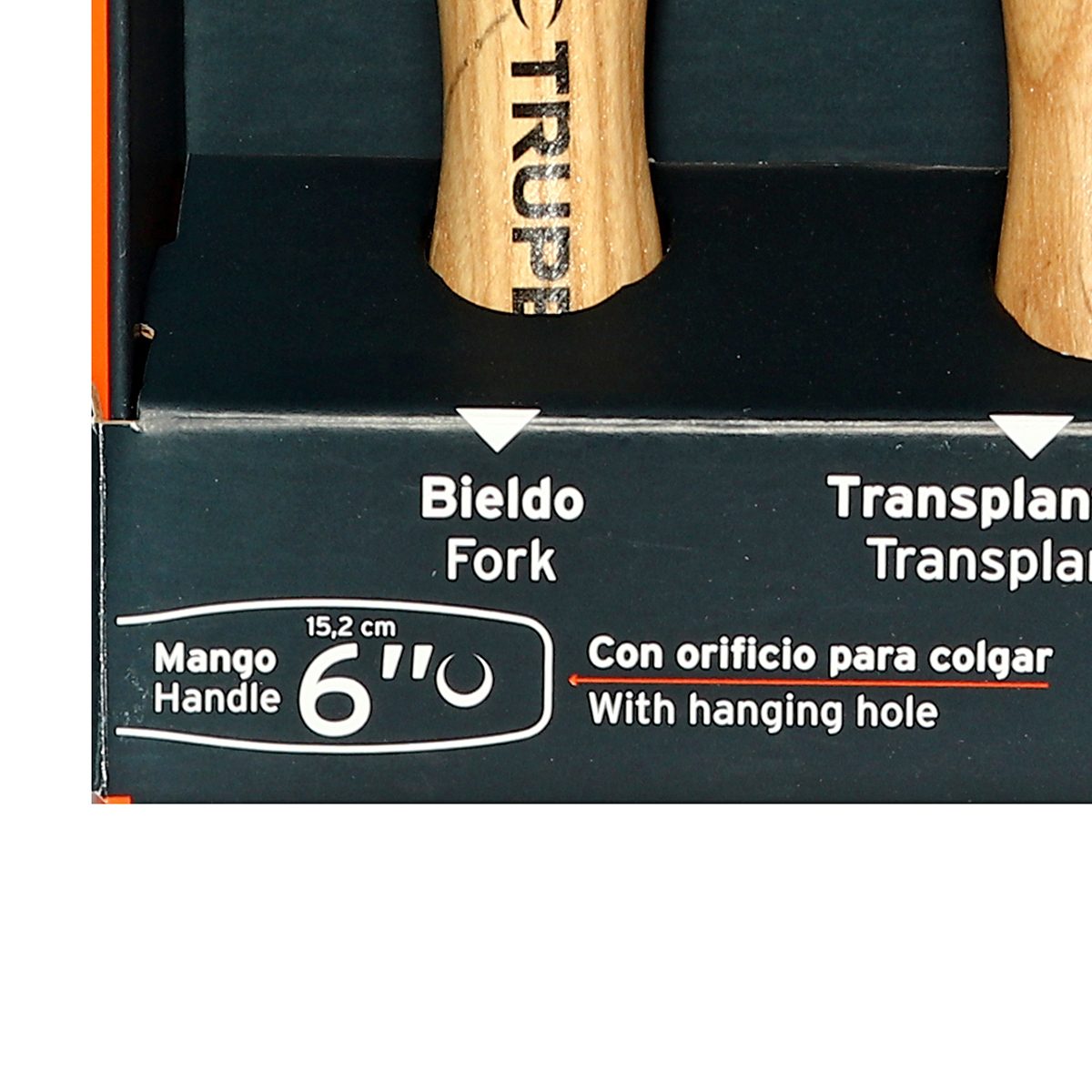 ส้อมเหล็ก 5 ซี่ ด้ามยาว 6 นิ้ว ทรูเปอร์ (TRUPER) รุ่น 11006  เหมาะกับเกษตรกรรมและอุตสาหกรรม