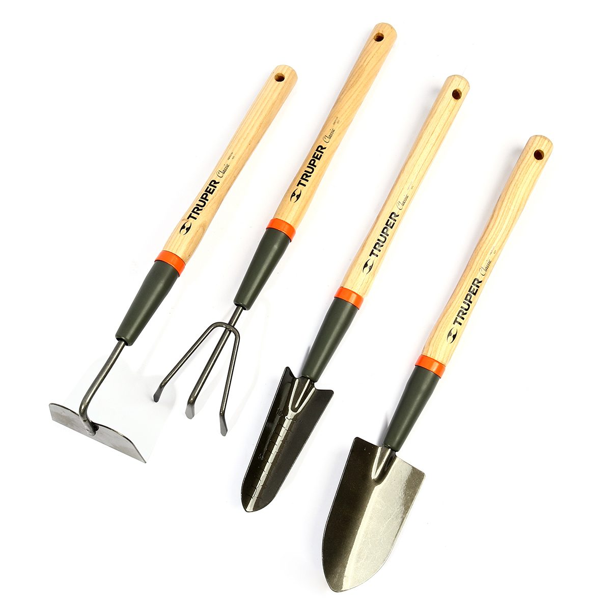 ชุดงานสวน ด้ามยาว 15 นิ้ว 4 ชิ้น ทรูเปอร์ (TRUPER) รุ่น 15040 เหมาะกับการทำสวน