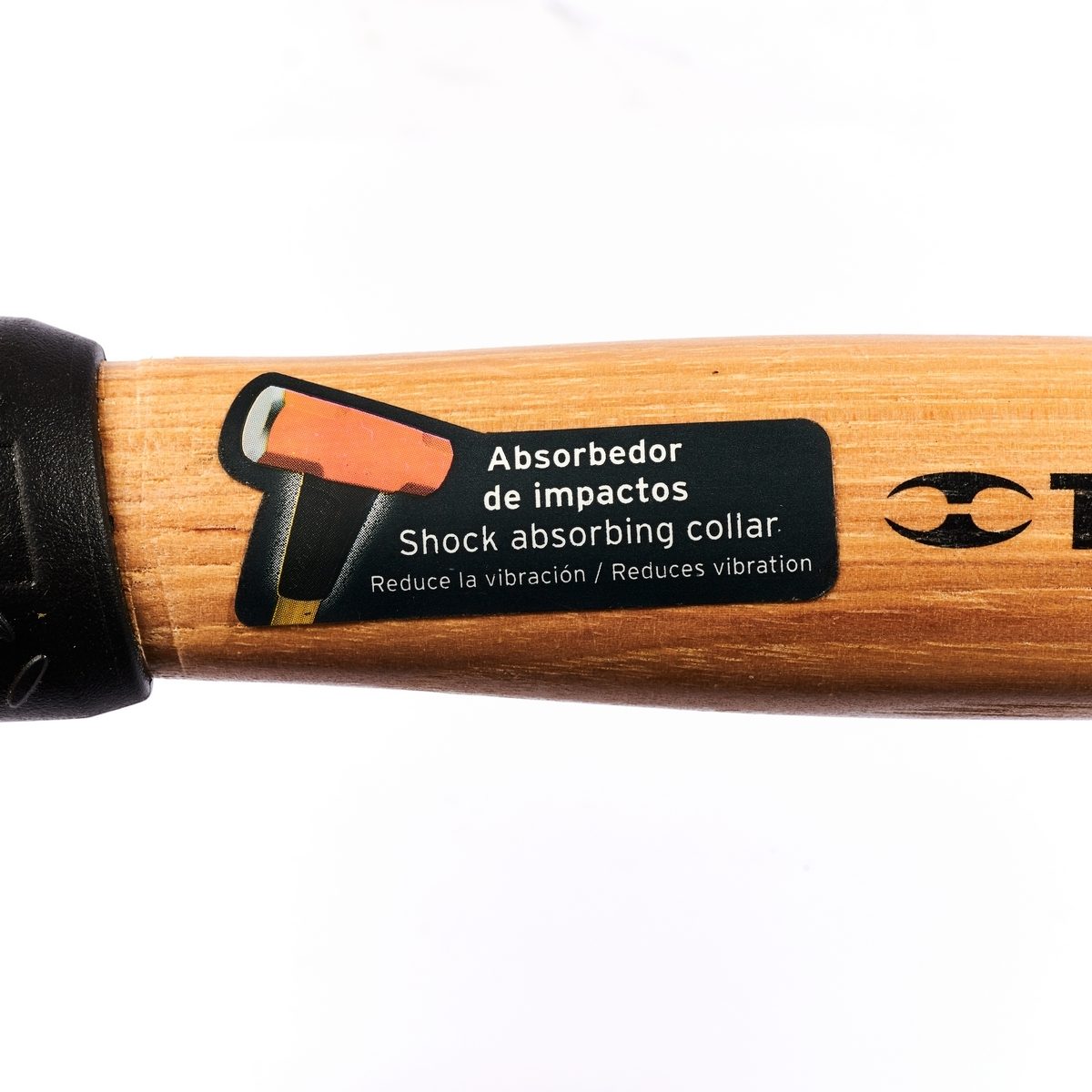 ค้อนปอนด์ ด้ามไม้ 2 ปอนด์ ทรูเปอร์ (TRUPER) รุ่น 16506 ขนาดยาว 12 นิ้ว เหล็กกล้าคาร์บอนสูง ด้านหน้าที่มีการกลึงและเอียงทำให้ลดโอกาสเกิดอุบัต