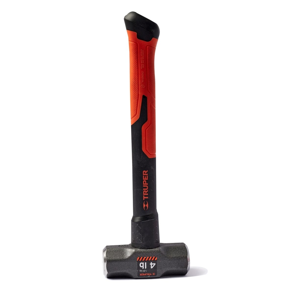 ค้อนปอนด์ ด้าม Fiber 4 ปอนด์ ทรูเปอร์ (TRUPER) รุ่น 16536 ขนาดยาว 15 นิ้ว เหล็กกล้าคาร์บอนสูง ด้านหน้าที่มีการกลึงและเอียงทำให้ลดโอกาสเกิดอุ