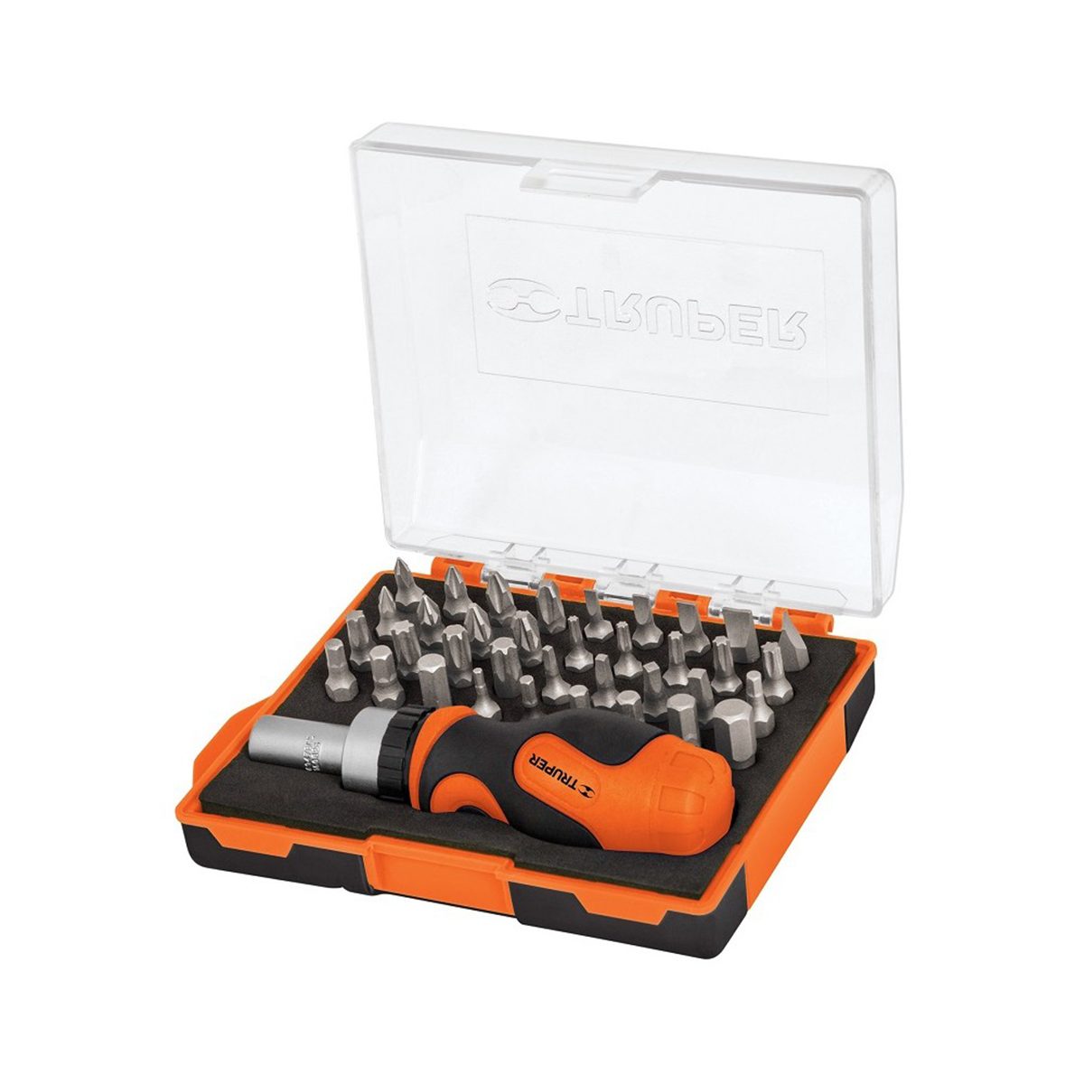 ชุดไขควง1/4นิ้ว ด้ามฟรี ดอกไขควง 36 หัว ทรูเปอร์ (TRUPER) รุ่น 17845