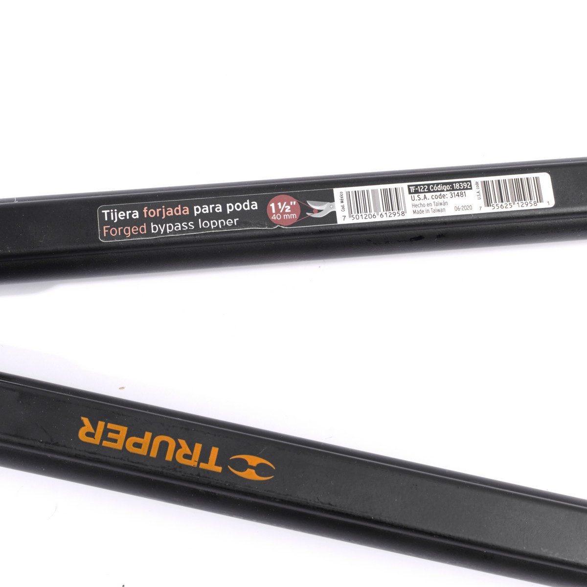 TRUPER กรรไกรตัดกิ่งด้ามไฟเบอร์ 21 นิ้ว รุ่น 18392 ด้ามไม้แอช ใบมีดลักษณะโค้ง มีความคมสูง (ทรูเปอร์)