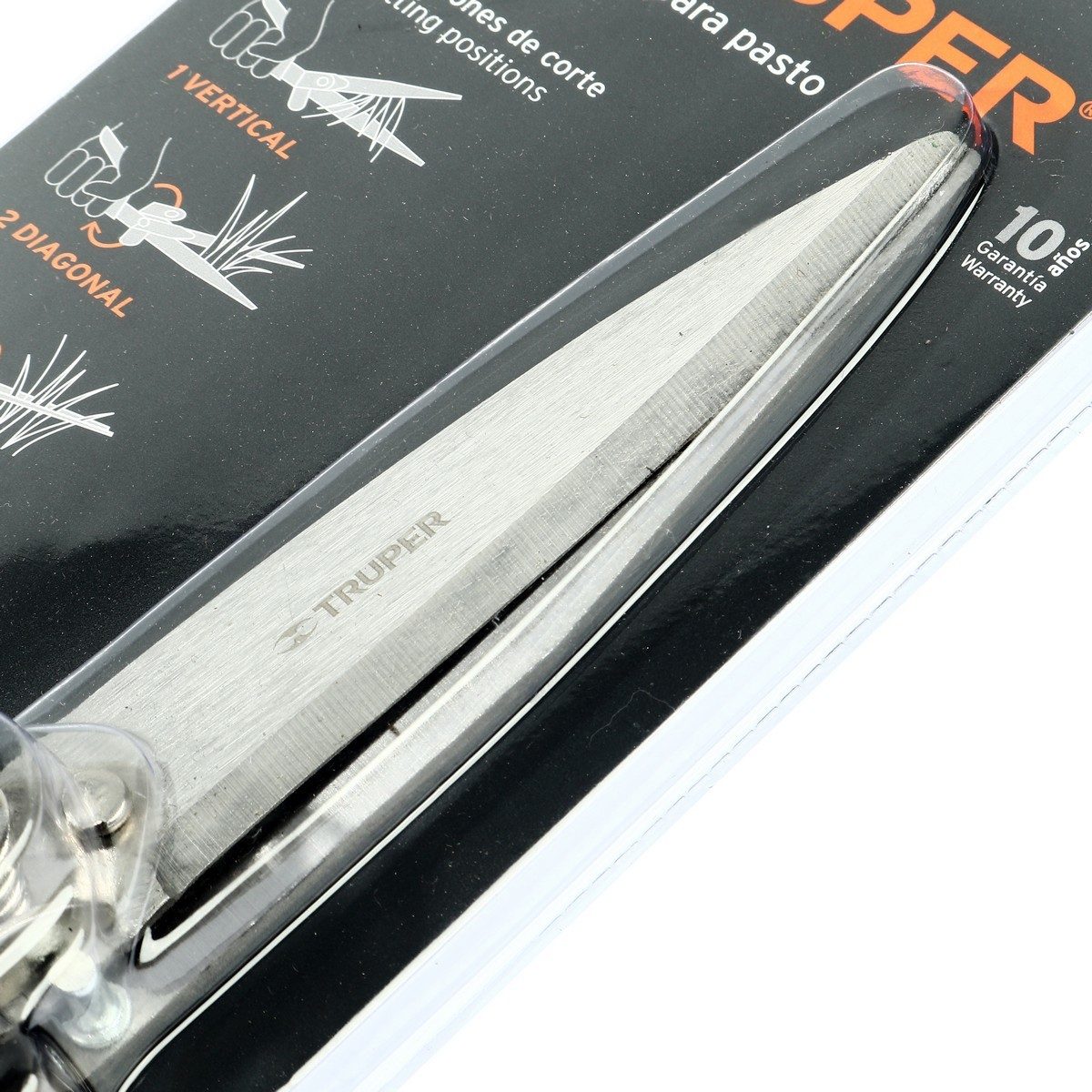 TRUPER กรรไกรตัดหญ้า 13 นิ้ว รุ่น 18452 ปรับระดับการตัดได้ 3 ระดับ ทำให้ใช้งานได้หลากหลาย (ทรูเปอร์)