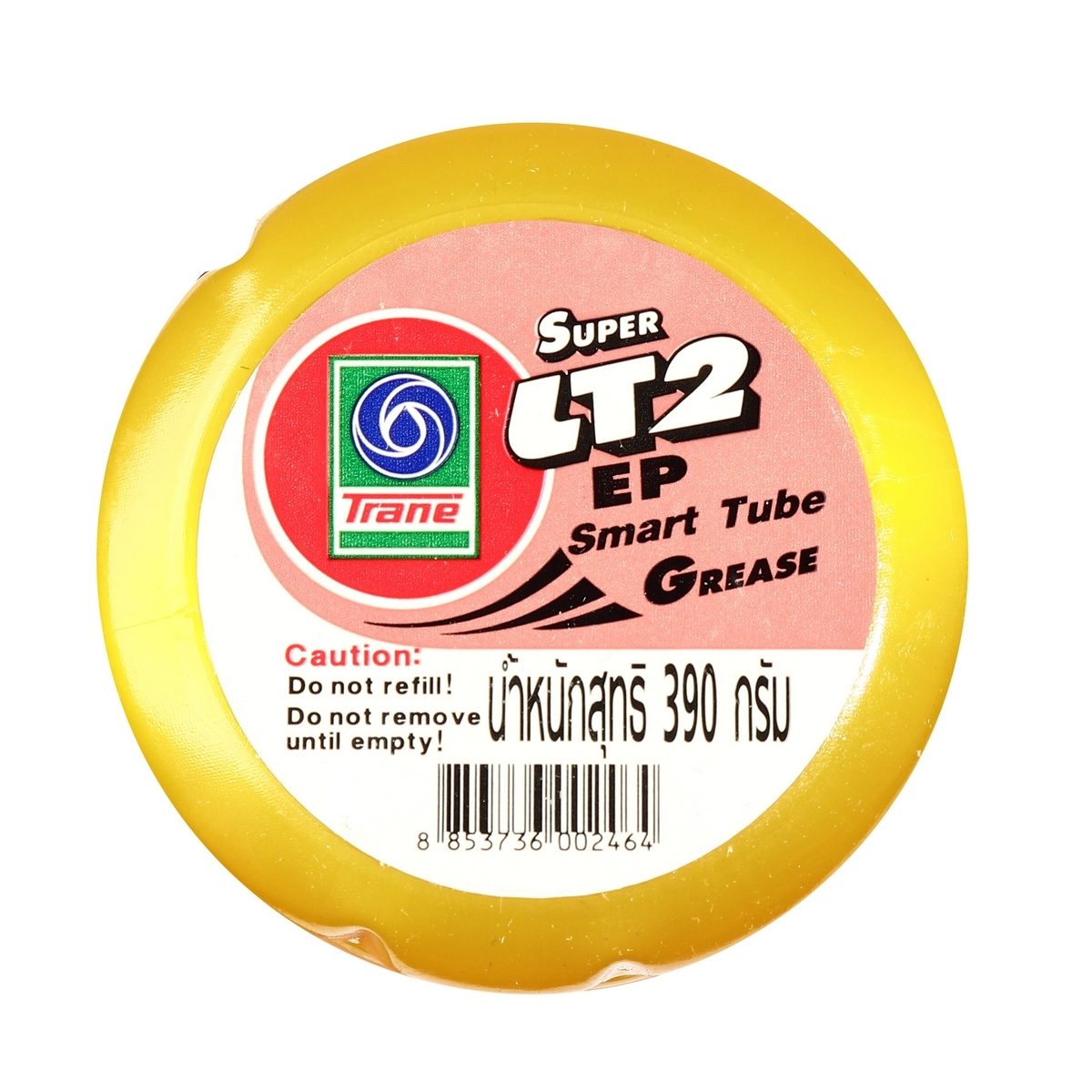 TRANE จาระบี จารบี แบบหลอด 0.39 กก. รุ่น Super LT2 เหมาะสำหรับงานหนัก ทนแรงกดและความร้อนสูงถึง 185-210°C มีส่วนผสมของสารเคมีป้องกันการกดกระแ