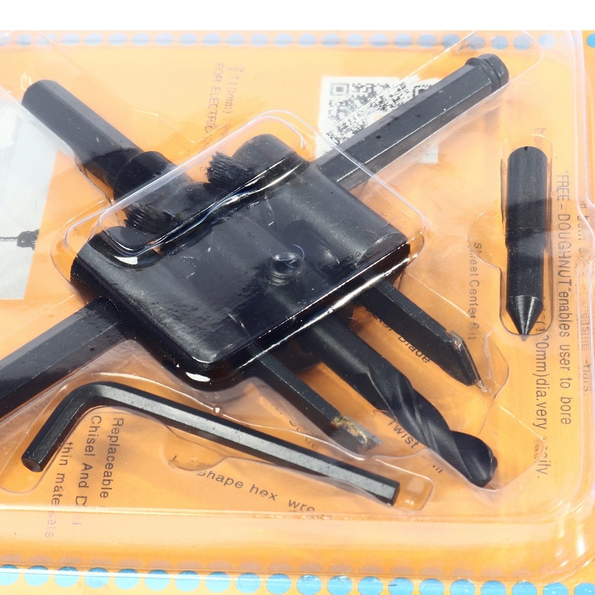 TWIN STAR ดอกโฮลซอเจาะฝ้า ปรับระดับได้ตั้งแต่ ขนาด 30-120 มม. เหมาะสำหรับเจาะเพดาน หรืองานเจาะรูกลมทั่วไป ามารถเจาะรูกลมได้หลายขนาด สามารถใช