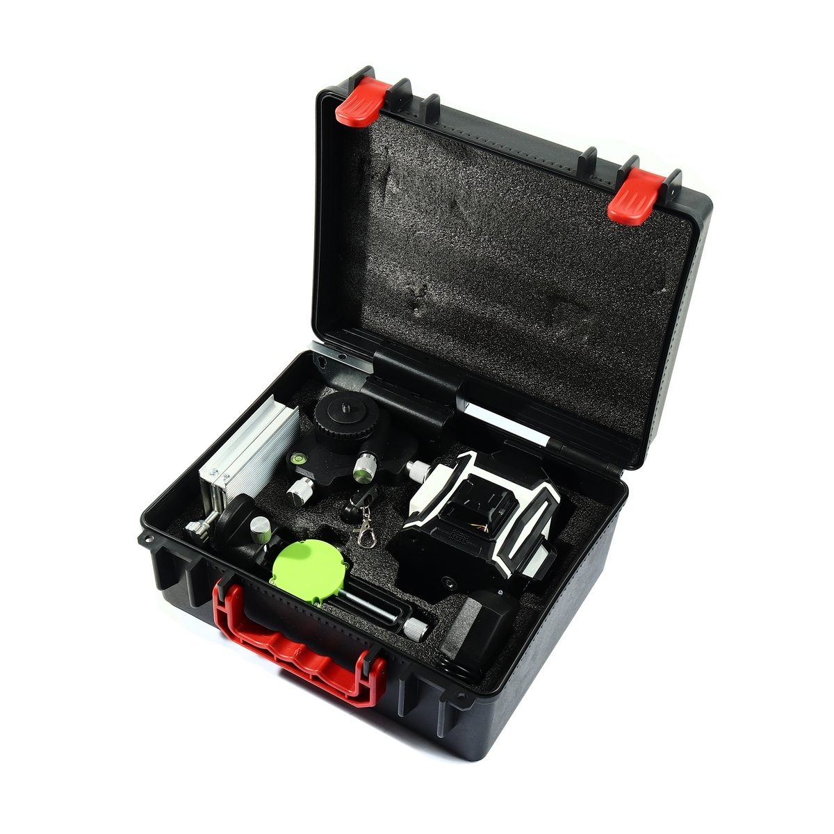 THEOS (ธีออส) เครื่องวัดระดับเลเซอร์แสงเขียว 12 เส้น รุ่น APOLLO12 พร้อมขาตั้ง 1.2 เมตร แบต Li-ion เทคโนโลยี Electronic Core เที่ยงตรงกว่า ส