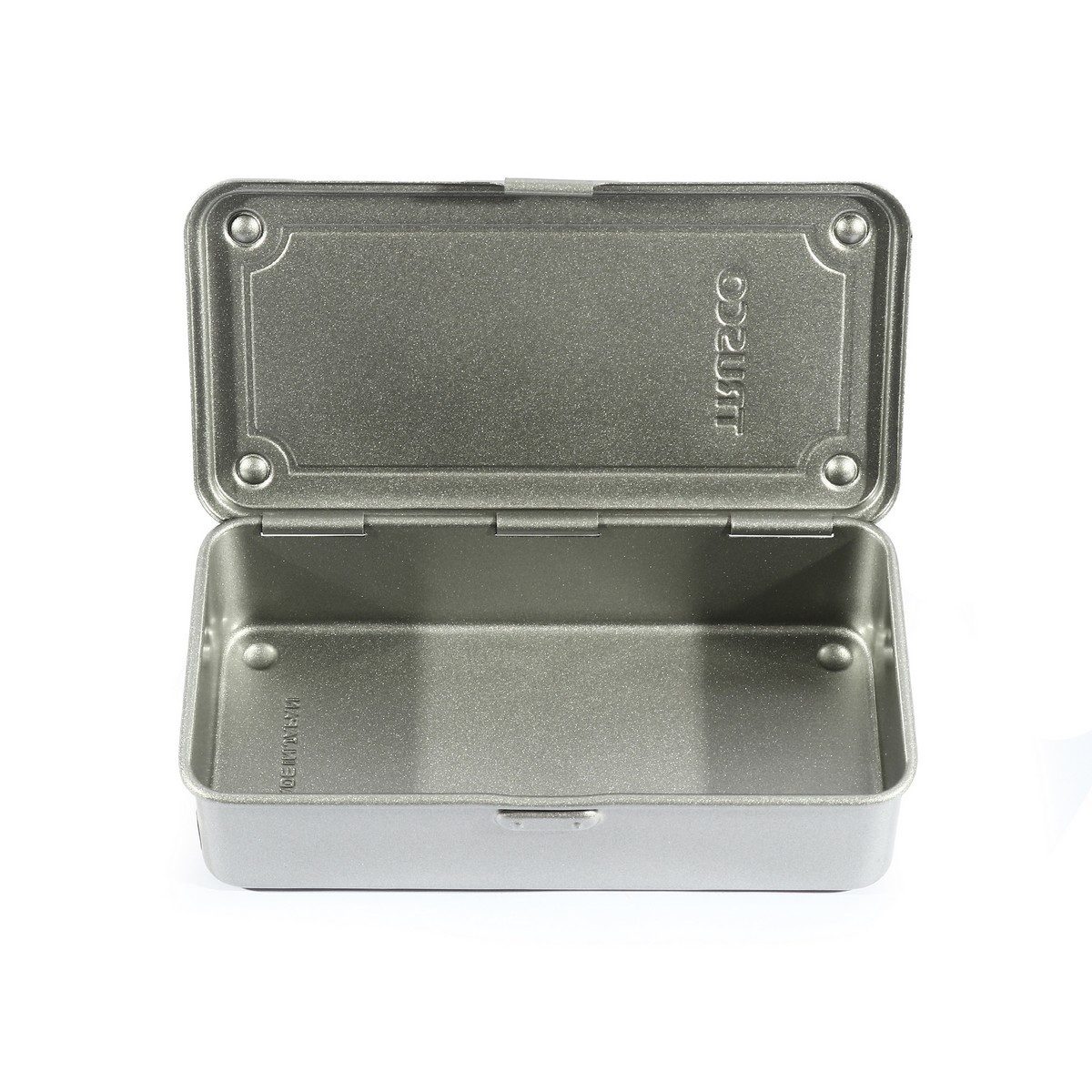 TRUSCO กล่องเครื่องมือเหล็ก รุ่น T-190SV สีเงิน ขนาด 203x109x56MM. ผลิตจากประเทศญี่ปุ่น (ทรัสโก้)