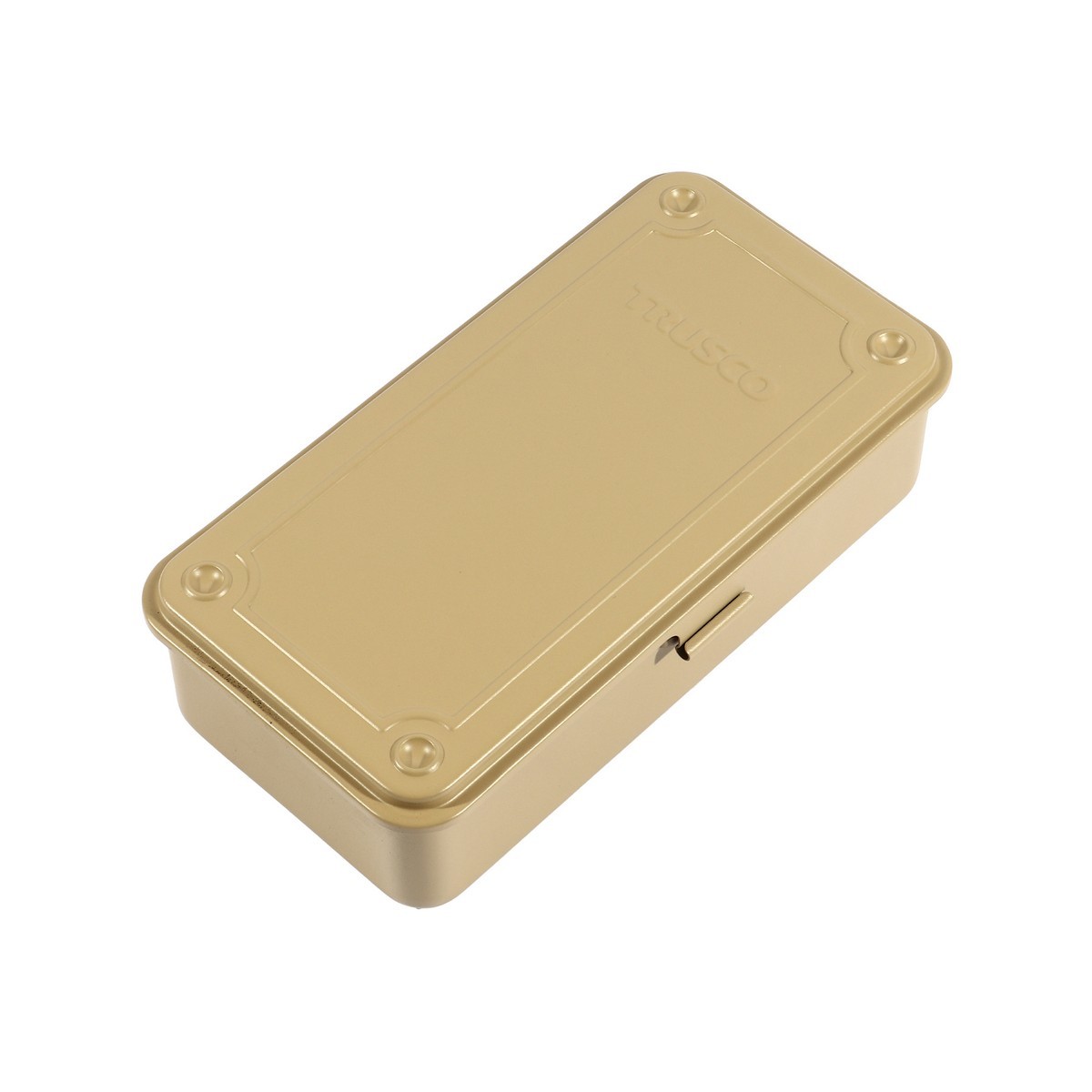 TRUSCO กล่องเครื่องมือเหล็ก รุ่น T-190LS สีน้ำตาลอ่อน ขนาด 203x109x56MM. ผลิตจากประเทศญี่ปุ่น (ทรัสโก้)