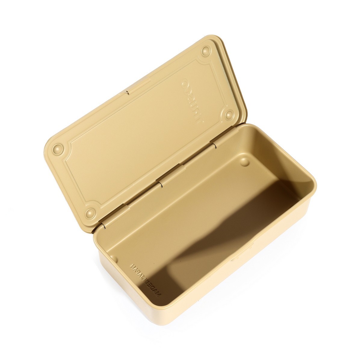 TRUSCO กล่องเครื่องมือเหล็ก รุ่น T-190LS สีน้ำตาลอ่อน ขนาด 203x109x56MM. ผลิตจากประเทศญี่ปุ่น (ทรัสโก้)