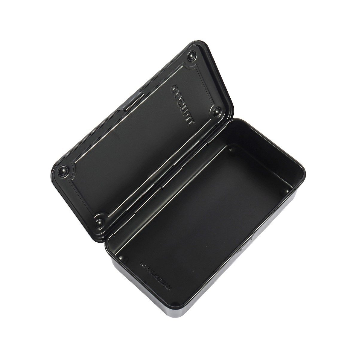 TRUSCO กล่องเครื่องมือเหล็ก รุ่น T-190MBK สีดำด้าน ขนาด 203x109x56MM. ผลิตจากประเทศญี่ปุ่น (ทรัสโก้)