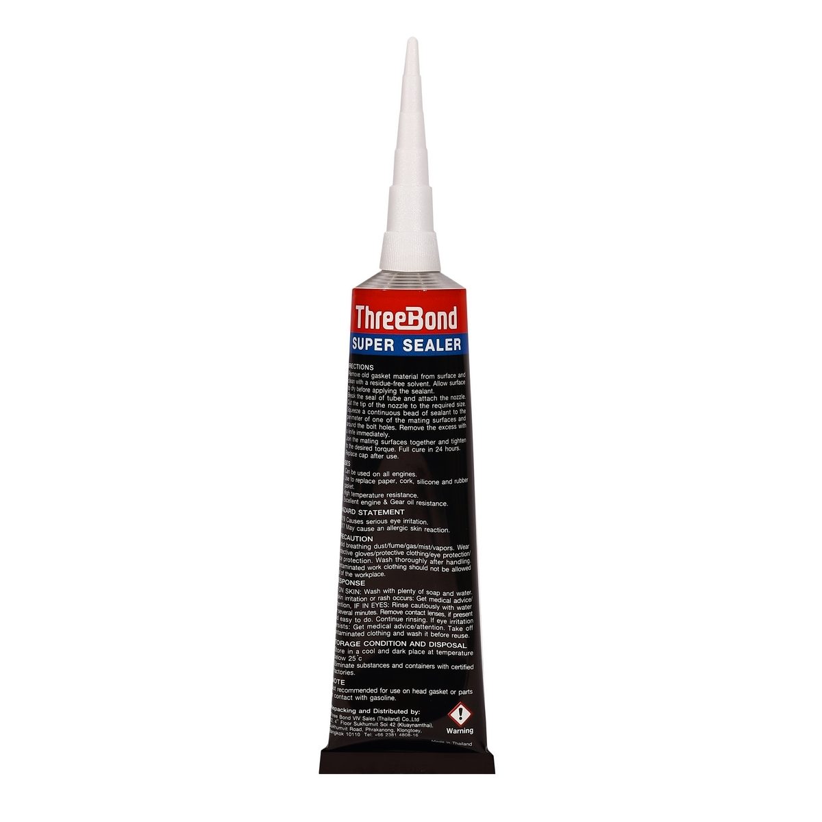 THREEBOND ปะเก็นเหลวชนิดซิลิโคน สีดำ ขนาด 85 กรัม รุ่น Super Sealer No.5 (ทรีบอนด์)