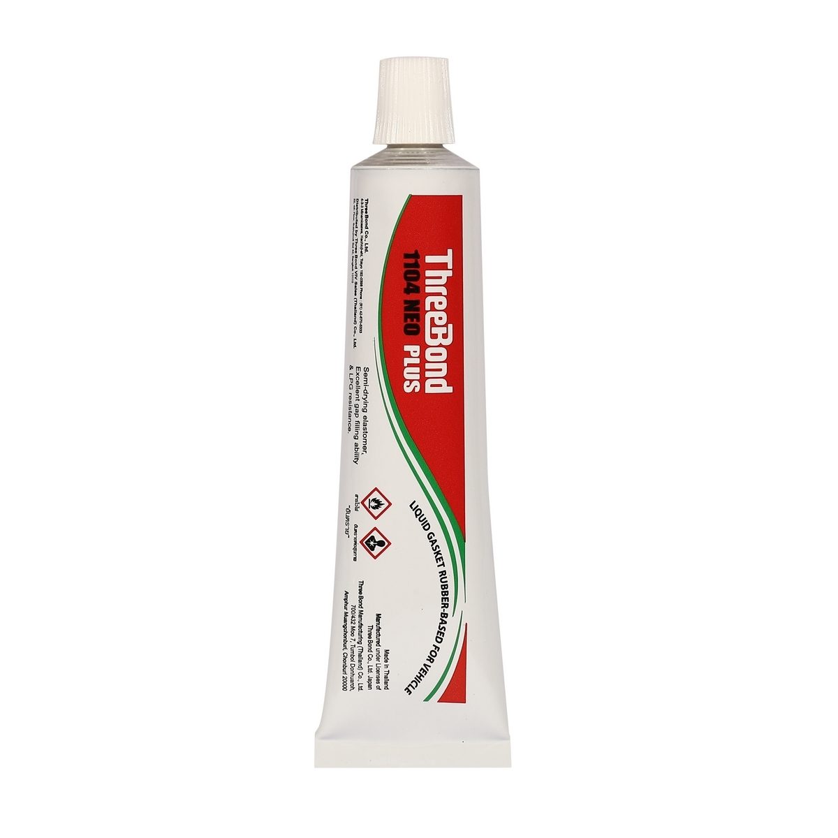 THREEBOND ปะเก็นเหลว ชนิดยางสังเคราะห์ ขนาด 35 กรัม รุ่น TB1104 สามารถป้องกันการไหลซึมของสารเคมี น้ำ น้ำมัน และก๊าซ (ทรีบอนด์)
