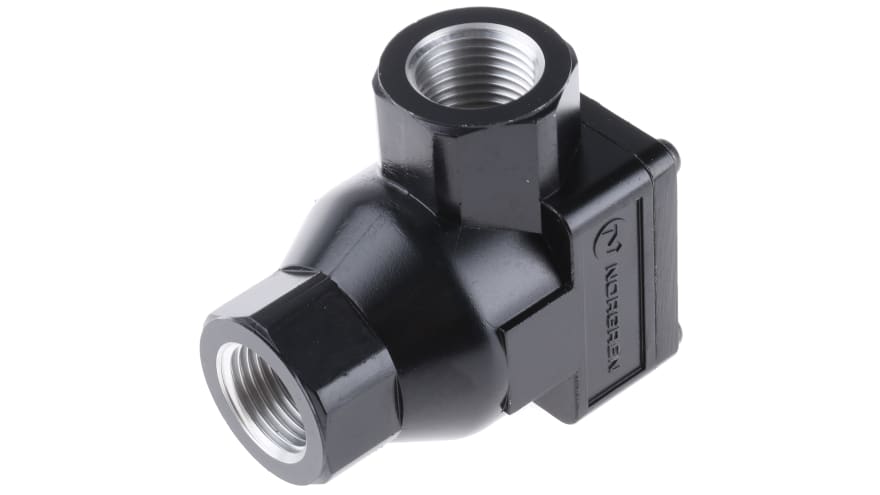 Norgren Quick Exhaust Valve, G 1/2 Female x 10 bar, Threaded