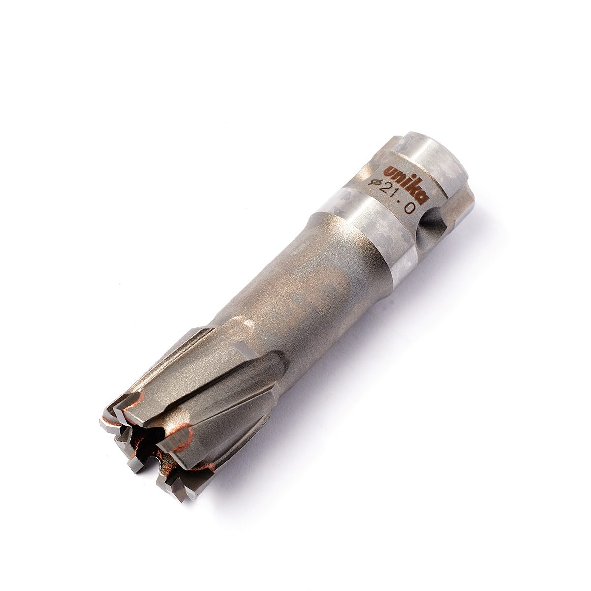 UNIKA (ยูนิก้า) ดอกเจาะเหล็กคัตเตอร์ ขนาด 21x35 มม. รุ่น META-CORE MAX (JET BROACH) เจาะลึกได้สูงสุด 35 มม.