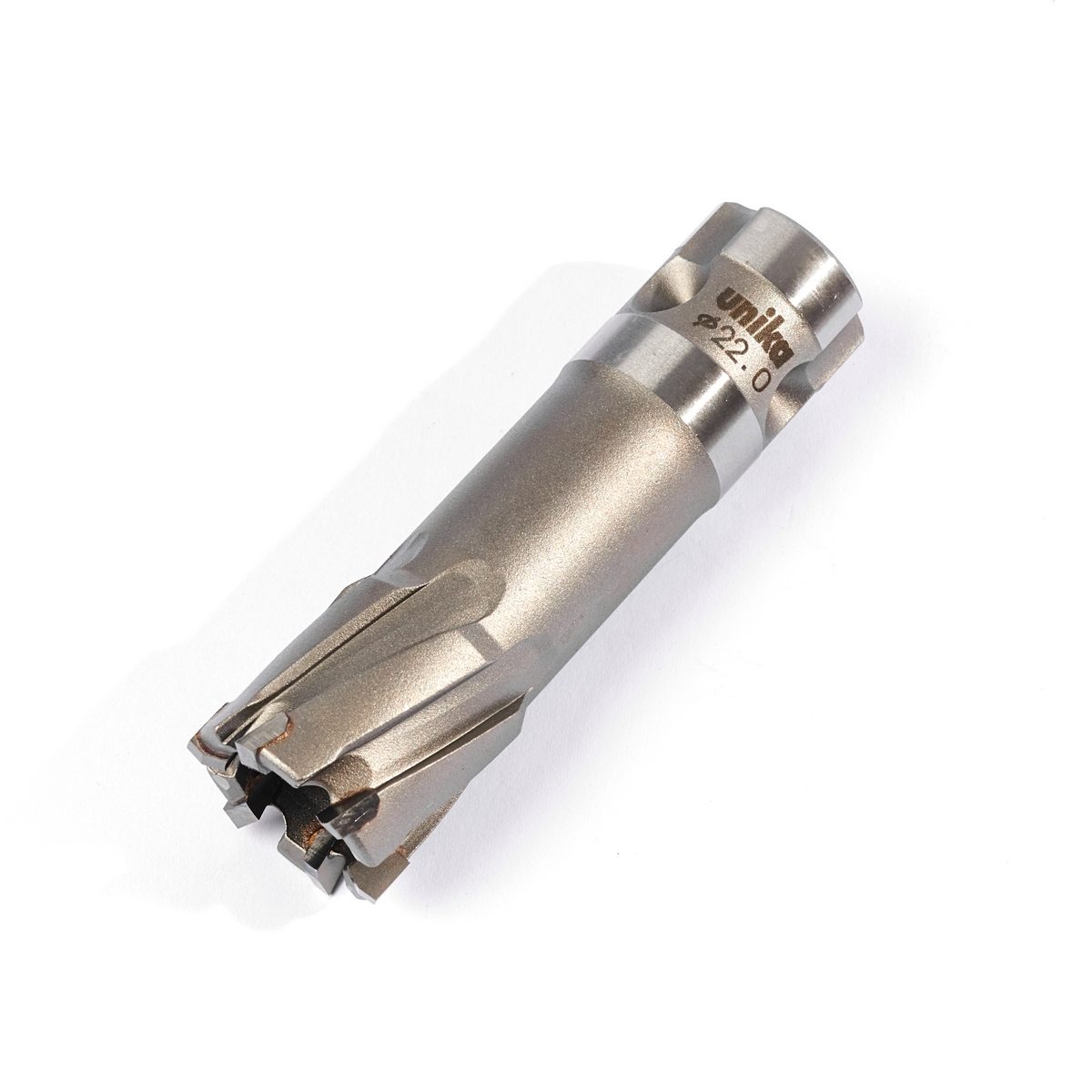 UNIKA (ยูนิก้า) ดอกเจาะเหล็กคัตเตอร์ ขนาด 22x35 มม. รุ่น META-CORE MAX (JET BROACH) เจาะลึกได้สูงสุด 35 มม.