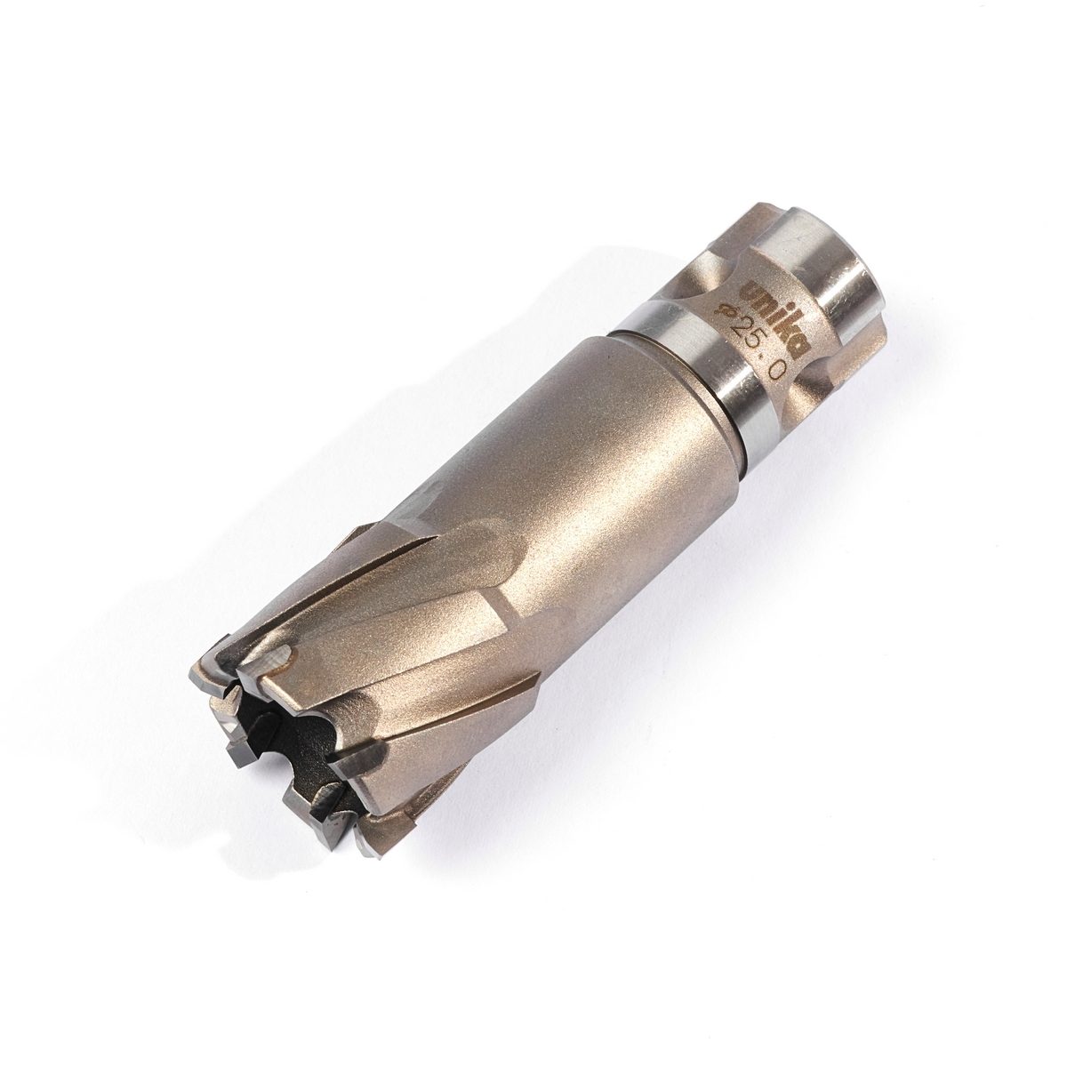 UNIKA (ยูนิก้า) ดอกเจาะเหล็กคัตเตอร์ ขนาด 25x35 มม. รุ่น META-CORE MAX (JET BROACH) เจาะลึกได้สูงสุด 35 มม.