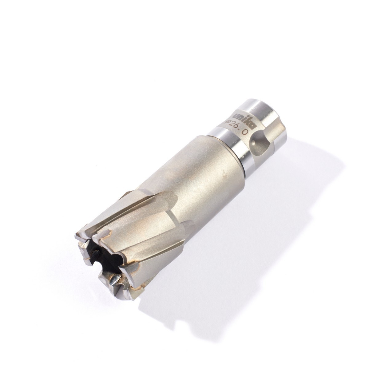 UNIKA (ยูนิก้า) ดอกเจาะเหล็กคัตเตอร์ ขนาด 26x35 มม. รุ่น META-CORE MAX (JET BROACH) เจาะลึกได้สูงสุด 35 มม.