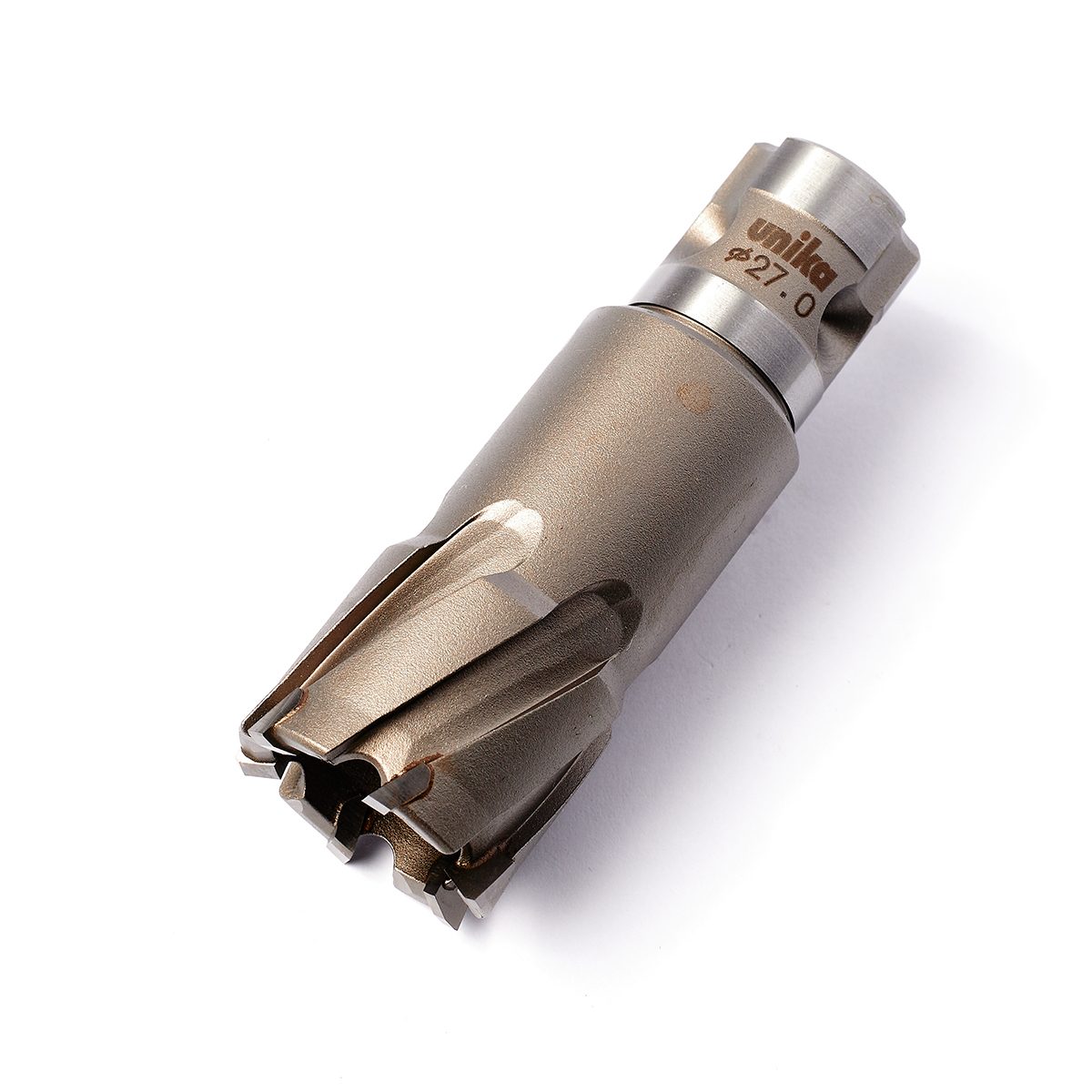 UNIKA (ยูนิก้า) ดอกเจาะเหล็กคัตเตอร์ ขนาด 27x35 มม. รุ่น META-CORE MAX (JET BROACH) เจาะลึกได้สูงสุด 35 มม.