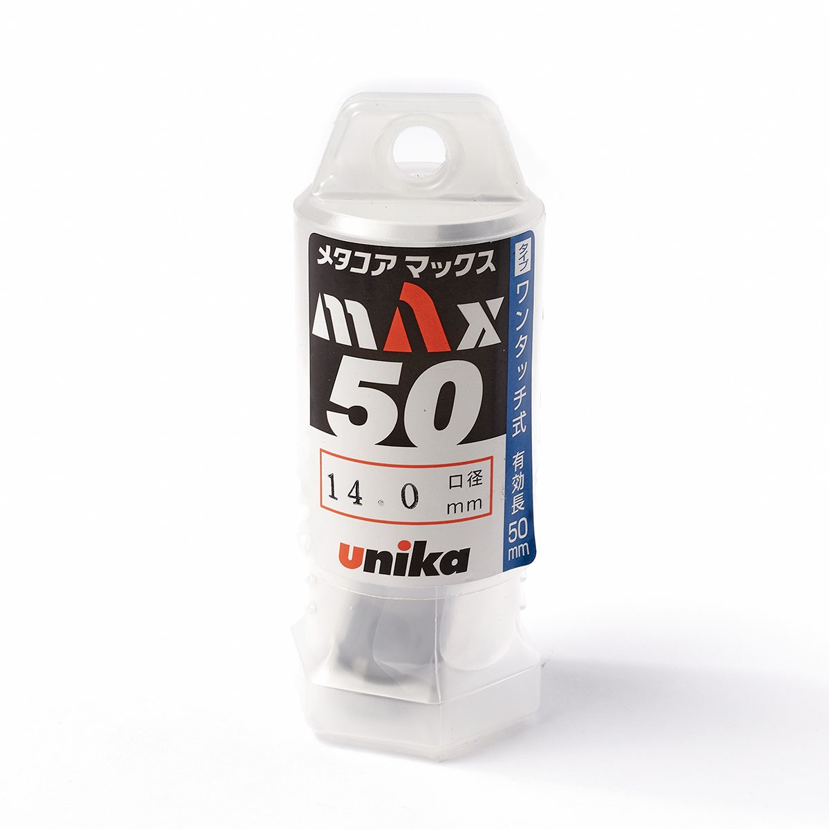 UNIKA (ยูนิก้า) ดอกเจาะเหล็กคัตเตอร์ ขนาด 14x50 มม. รุ่น META-CORE MAX (JET BROACH) เจาะลึกได้สูงสุด 50 มม.