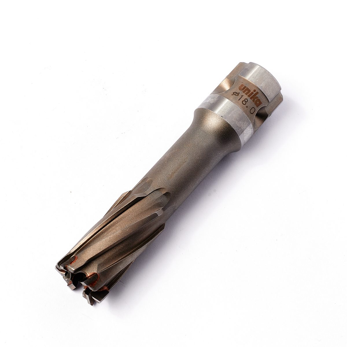 UNIKA (ยูนิก้า) ดอกเจาะเหล็กคัตเตอร์ ขนาด 18x50 มม. รุ่น META-CORE MAX (JET BROACH) เจาะลึกได้สูงสุด 50 มม.