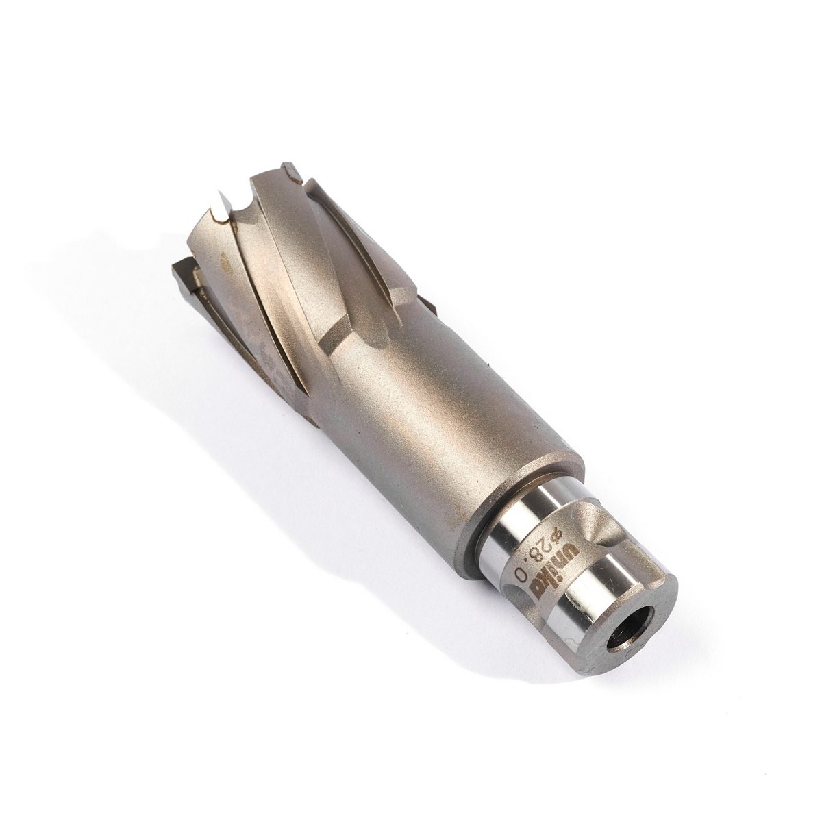 UNIKA (ยูนิก้า) ดอกเจาะเหล็กคัตเตอร์ ขนาด 28x50 มม. รุ่น META-CORE MAX (JET BROACH) เจาะลึกได้สูงสุด 50 มม.