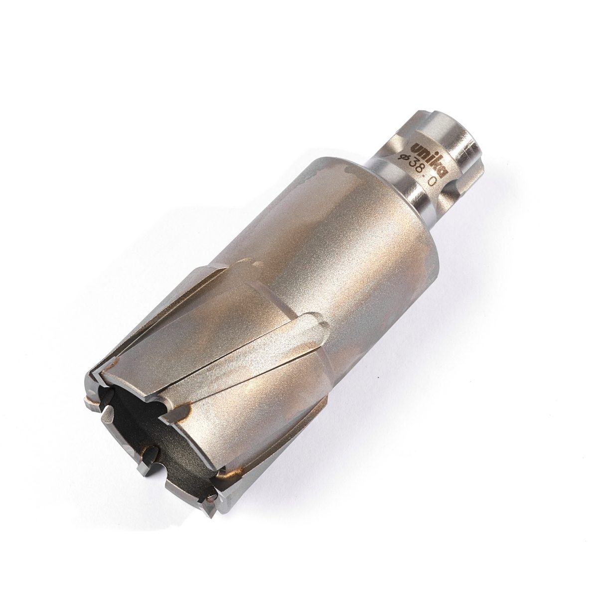 UNIKA (ยูนิก้า) ดอกเจาะเหล็กคัตเตอร์ ขนาด 38x50 มม. รุ่น META-CORE MAX (JET BROACH) เจาะลึกได้สูงสุด 50 มม.
