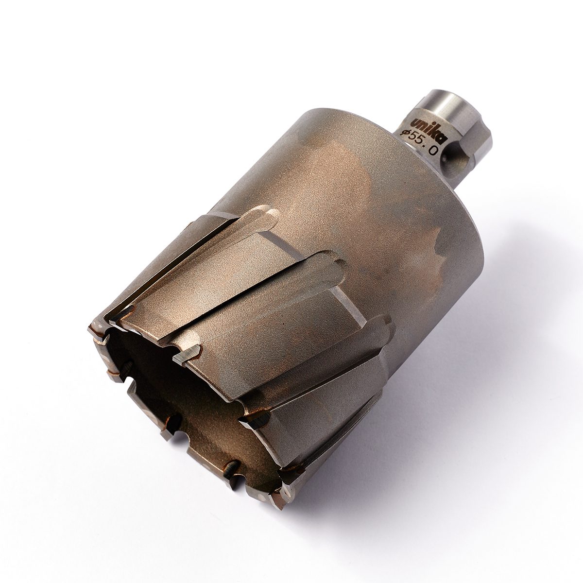 UNIKA (ยูนิก้า) ดอกเจาะเหล็กคัตเตอร์ ขนาด 55x50 มม. รุ่น META-CORE MAX (JET BROACH) เจาะลึกได้สูงสุด 50 มม.