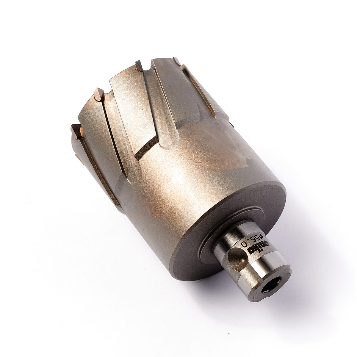 UNIKA (ยูนิก้า) ดอกเจาะเหล็กคัตเตอร์ ขนาด 55x50 มม. รุ่น META-CORE MAX (JET BROACH) เจาะลึกได้สูงสุด 50 มม.