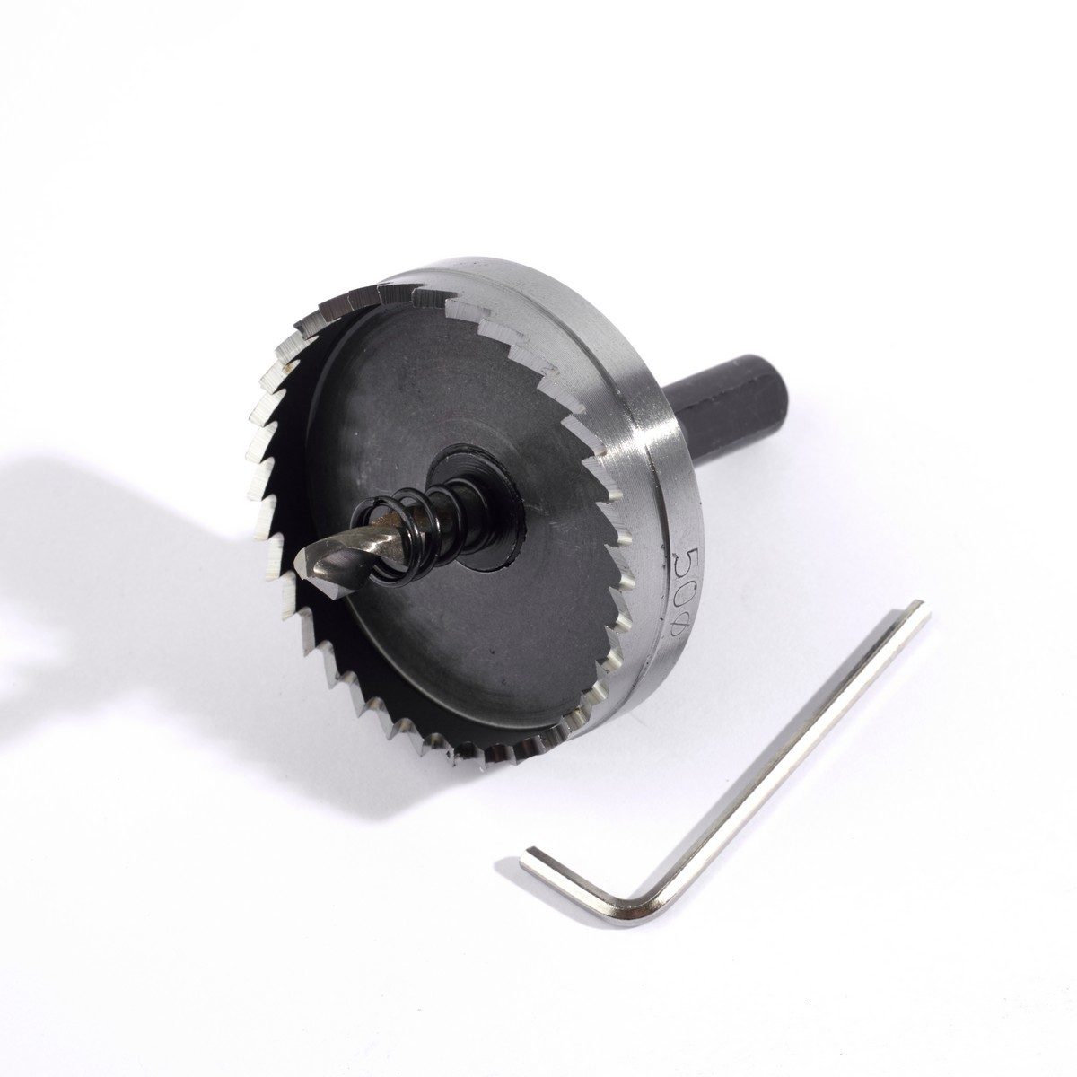 UNIKA (ยูนิก้า) ดอกโฮลซอร์ไฮสปีด เส้นผ่านศูนย์กลาง 50 มิลลิเมตร รุ่น HSSK สำหรับเจาะรูวงกลมบนชิ้งานที่เป็นเหล็ก