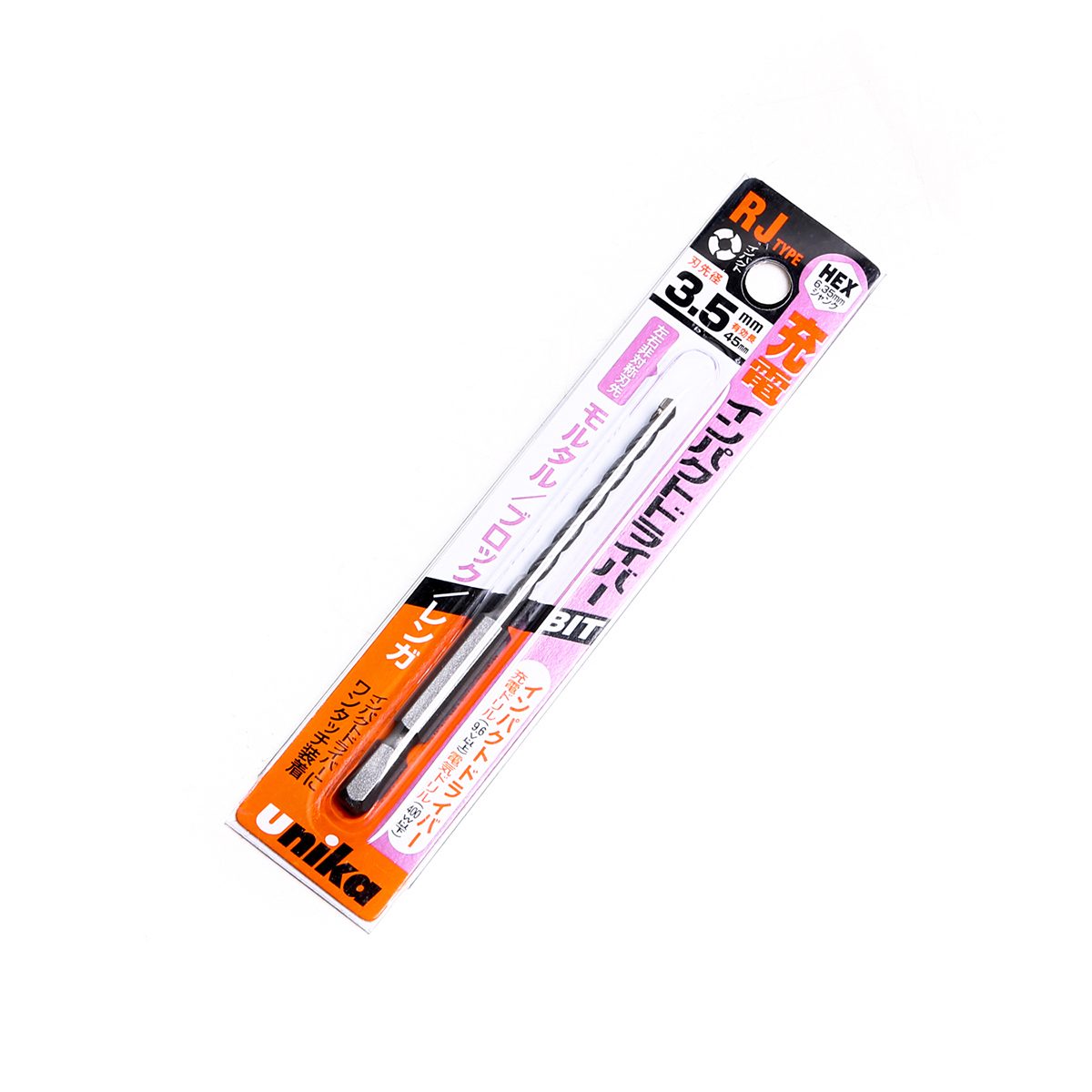 RJ 3.5X90 ดอกเจาะคอนกรีต ก้านHEX-IMPACT