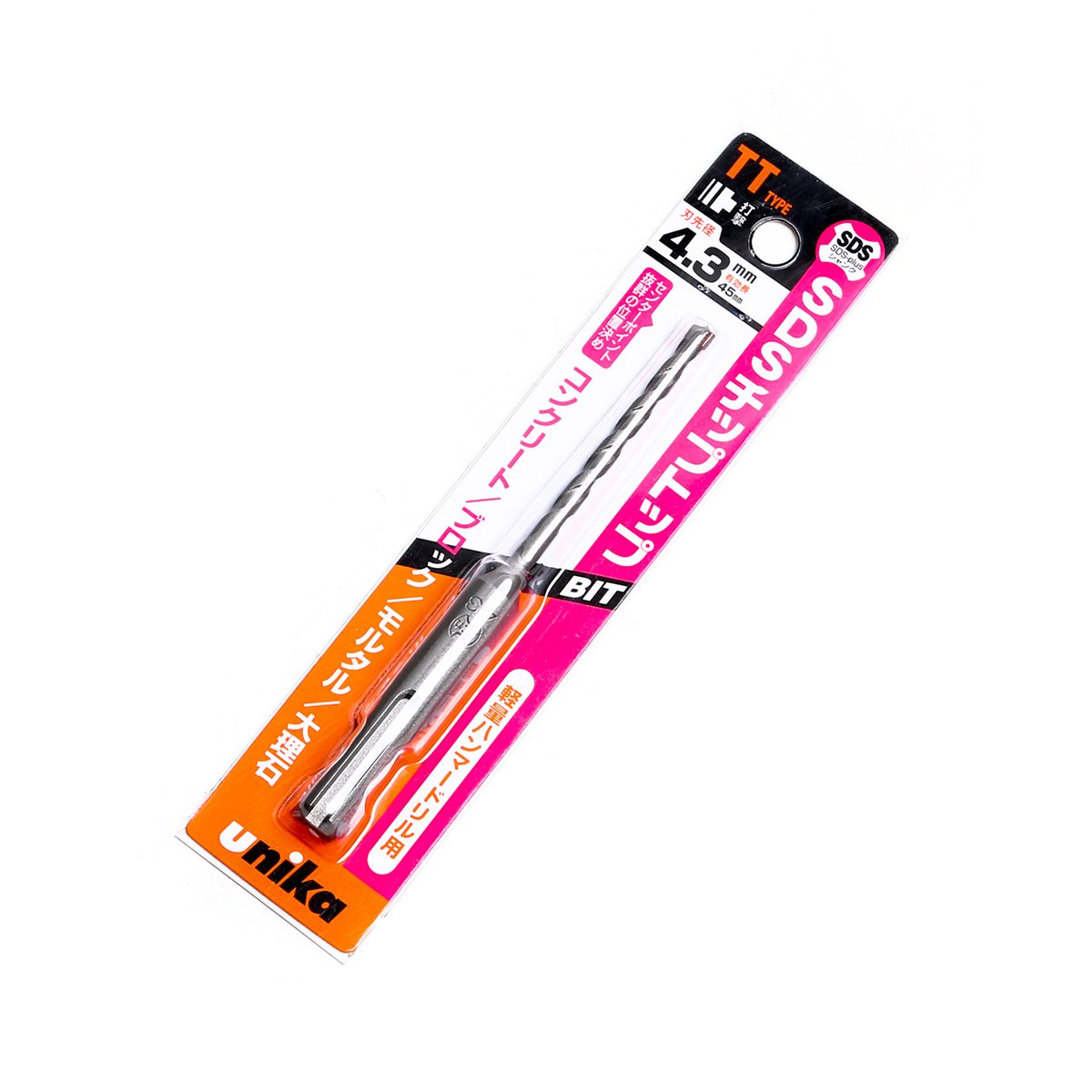 TT 4.3X110 ดอกเจาะคอนกรีต ก้าน SDS