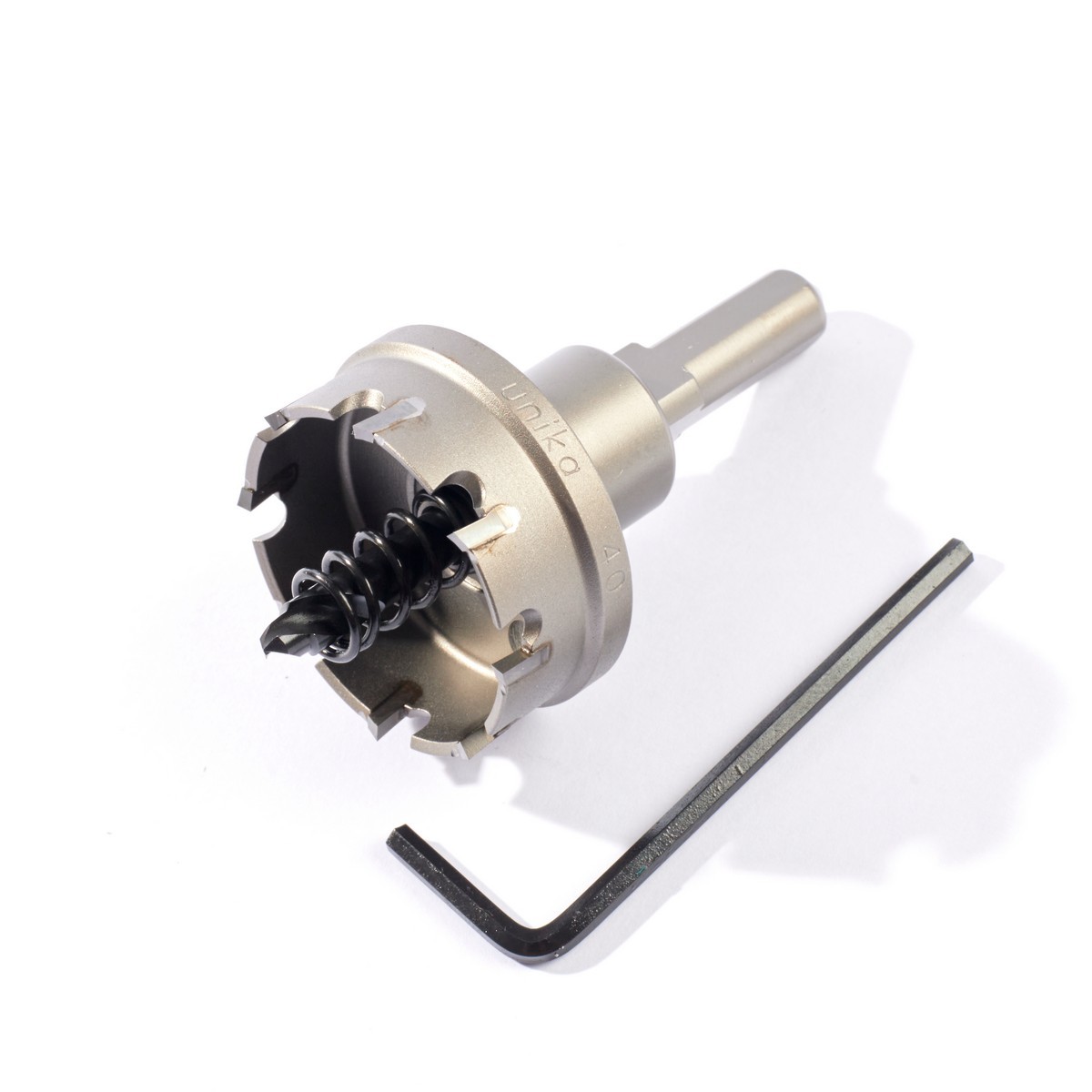 UNIKA ดอกโฮลซอร์ T.C.T ขนาด 40 มม. รุ่น MCS เจาะเหล็ก สแตนเลส อลูมิเนียม PVC เจาะเรียบ เสี้ยนน้อย (ยูนิก้า)