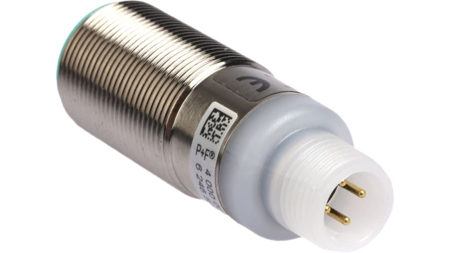 UB300-18GM40-E5-V1, Pepperl + Fuchs Ultrasonic Barrel-Style Proximity Sensor, M18 x 1, 30 → 300 mm Detection, PNP Output, 10