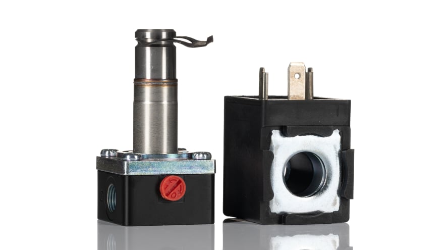 Norgren 2/2 Pneumatic Solenoid Valve - Solenoid/Spring G 1/8 V04 Series 220→240V ac
