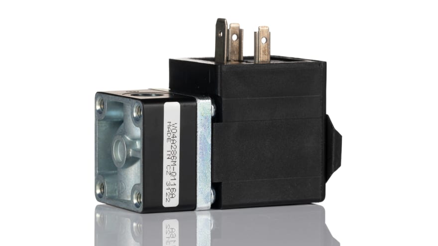 Norgren 2/2 Pneumatic Solenoid Valve - Solenoid/Spring G 1/8 V04 Series 220→240V ac