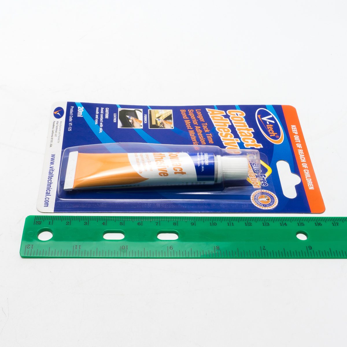 VT-125 กาวติดวัสดุ/รองเท้า(สีเหลือง)20ML