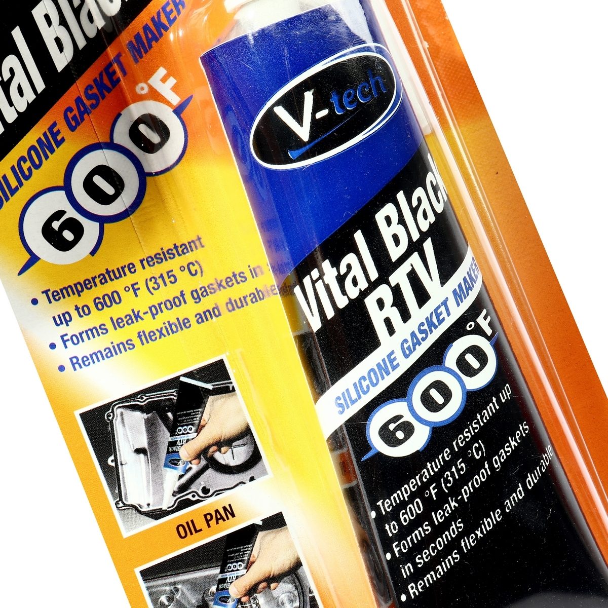 VT-157 ซิลิโคนทาปะเก็นสีดำ