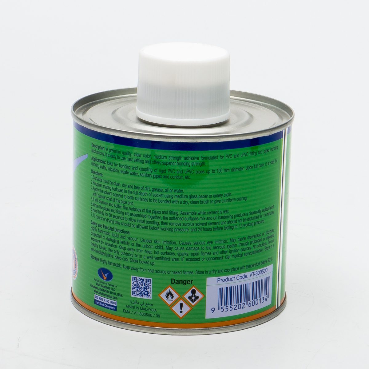 VT300500 กาวทาท่อ 500G