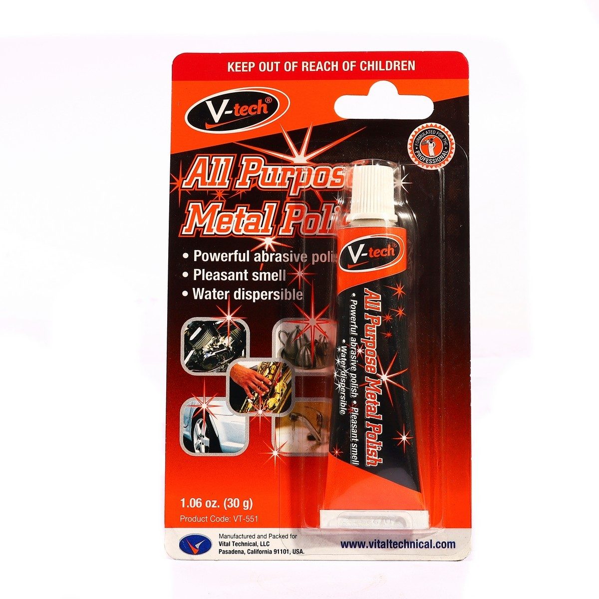 VT-551 ขัด/ทำความสะอาดโลหะ 30G