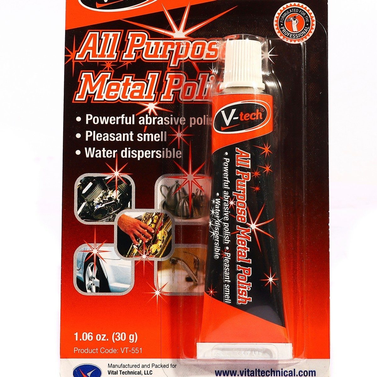 VT-551 ขัด/ทำความสะอาดโลหะ 30G