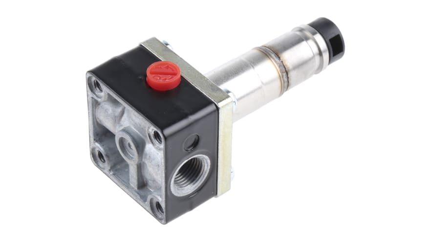Norgren 3/2 Pneumatic Solenoid Valve - Solenoid/Spring G 1/8 V05 Series 24V dc