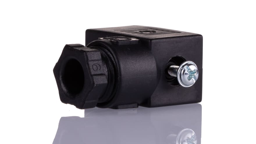 IMI Norgren Mini ISO 3P+E DIN 43650 DIN 43650 Solenoid Connector, 240 V ac Voltage