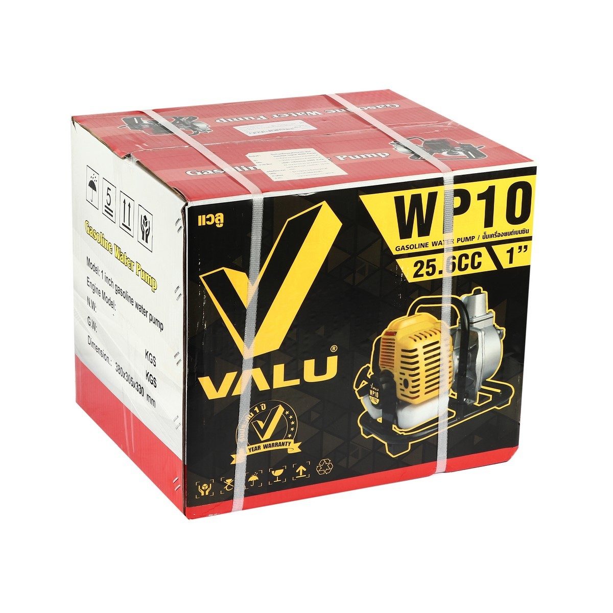 IE40F(WP10)ปั๊มเครื่องยนต์เบนซินท่อส่ง1"